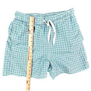 Men's Kanu Surf Swim Trunks Size M Surf Blue White (3719)